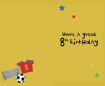 Picture of 8TH BIRTHDAY CARD